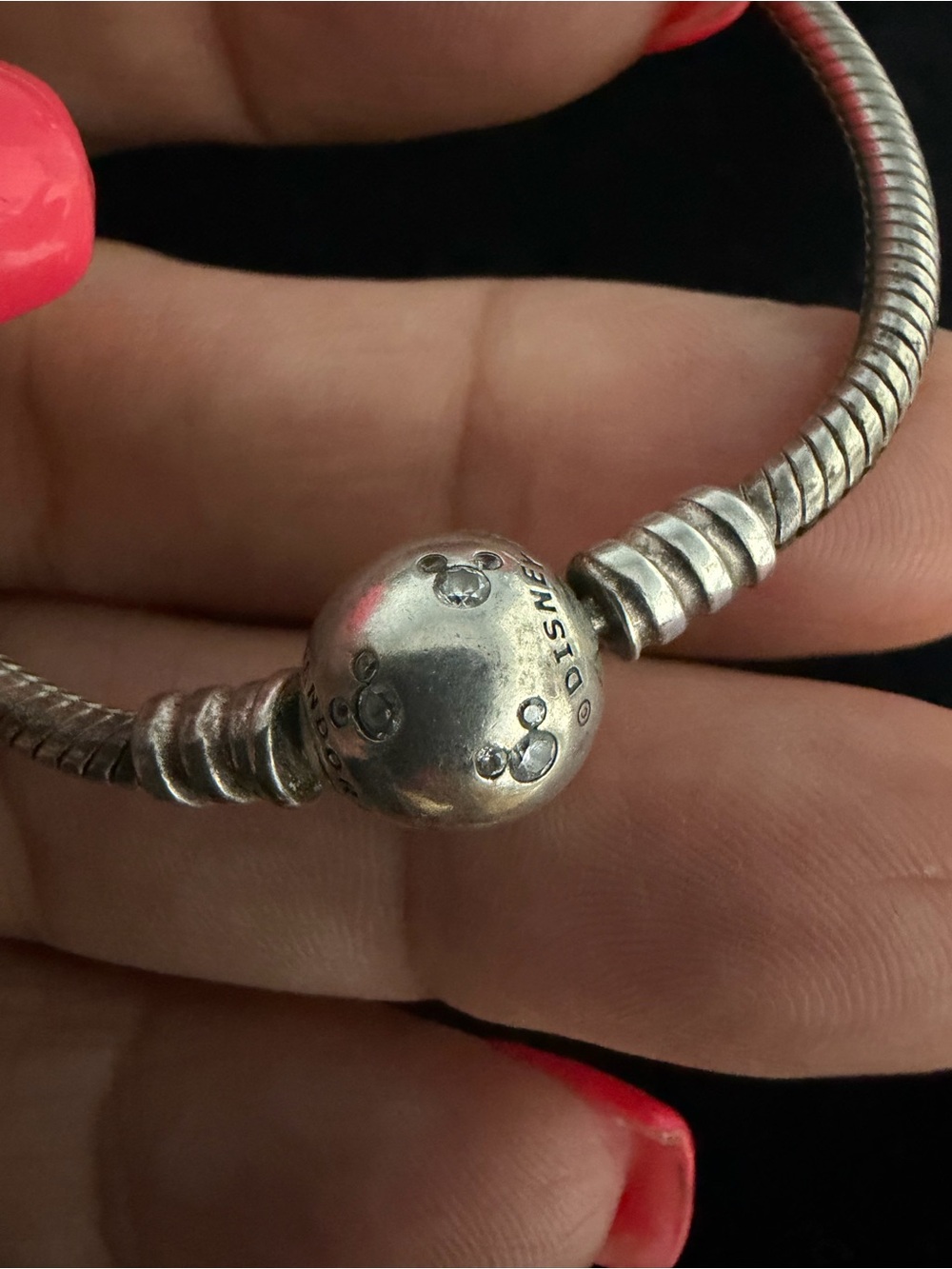 Pandora Disney sterling silver bracelet